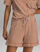 Market Stripe in Cinnamon