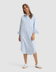 Blue Oxford Stripe