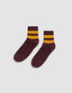 Burgundy/Goldenrod